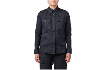 Image of 5.11 Tactical Stryke PDU Twill Long Sleeve Class B - Womens, Extra Small, Regular, Uniform White, 62425-019-XS-R