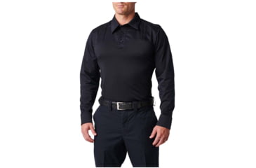 Image of 5.11 Tactical Stryke PDU Twill Rapid L/S Shirt - Mens, Midnight Navy, MS, 72547-750-M-S
