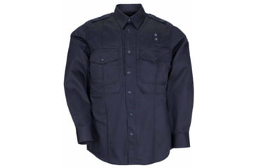 Image of 5.11 Tactical Tclt Pdu L/s B-cl Shirt, Midnight Navy, 72366ABR-750-L-R