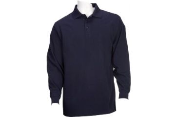 Image of 5.11 Tactical Utility Long Sleeve Polo - Men's, Dark Navy, 3XL, 72057-724-3XL