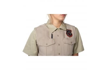 Image of 5.11 Tactical Womens Uniform Outer Carrier Class A, Silver Tan, M R 49033-160-M-R