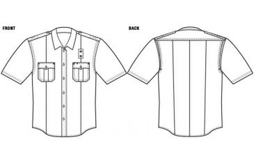 Image of 5.11 Women's A Class Shirt, Short Sleeve, Poly-Rayon 31028