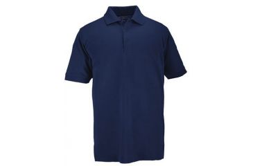 Image of 5.11 Tactical Professional Short Sleeve Polo - Men's, Small, Regular, Dark Navy, 41060-724-S