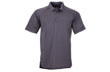 Image of 5.11 Tactical Performance Short Sleeve Polo - Men's, Extra Small, Regular, Charcoal, 71049-018-XS