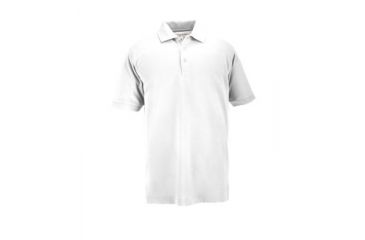 Image of 5.11 Tactical Professional Short Sleeve Polo - Men's, Small, Regular, White, 41060-010-S
