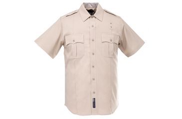 Image of 5.11 Tactical B-Class Shirt Shiort Sleeve Womens Poly/Rayon, Silver Tan