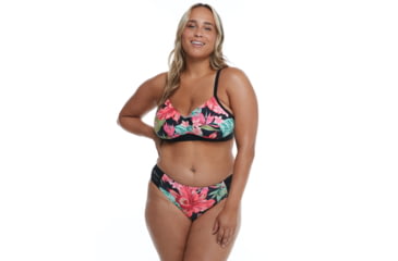 Image of Body Glove Isla Foca Plus Size Drew Fixed Triangle Bikini Top - Black 397B7A44, 1X, Black, 39527128P-368-1X