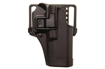 Image of BlackHawk SERPA Close Quarters Concealment OWB Holster, Ruger Security 9, Right, Black, 410071BK-R