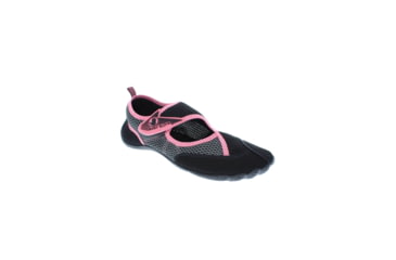 Image of Aquapac Womens Horizon Mary Jane Style Water Shoes - Black/Rose 9B401D09, 11, Black/Rose, HORIZNAMZ-BKSR-11