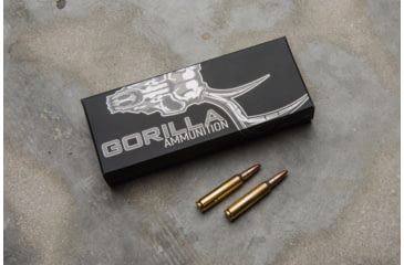 Image of Gorilla Ammunition .223 Remington 62 Grain Lehigh Controlled Chaos Rifle Ammo, 20 Rounds, Copper, 20 Rounds, gpf-634