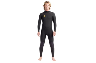 Image of Body Glove Heritage 3/2mm Back-Zip Mens Fullsuit - Black 6E2981D0, XL, Black, 20107-BLK-XL