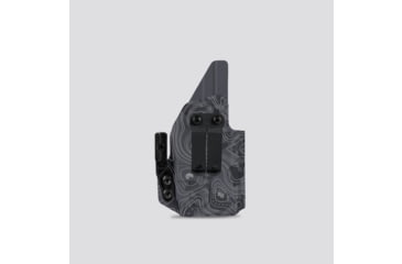 Image of 945 Industries KYDEX HOLSTER INSIDE THE WAISTBAND IWB LIGHT BEARING TOPO SLATE, HOL-IWB-KX-LB-TSL
