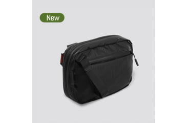 Image of 945 Industries QAP MAGNETIC FULL SIZE CONCEALMENT BAG ULTRA GRID BLACK WITH KYDEX HOLSTER, BAG-QAP-MAG-FS-UG-HOL