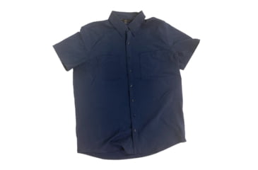 Image of 1620 Workwear Short Sleeve Work Shirt - Uniform Blue XL - FINAL SALE FEE89E48, Uniform Blue, XL, PAT761