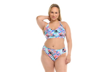 Image of Body Glove Miami Ruth Plus Size Fixed Triangle Swim Top - Sunset 6AC58428, 3X, Miami, 39-618226X-Sunset-3X