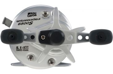 Image of Abu Garcia Ambassadeur S Baitcast Fishing Reel, 6500, 5.1/1, 2, 11.1 oz, Right, 1292736