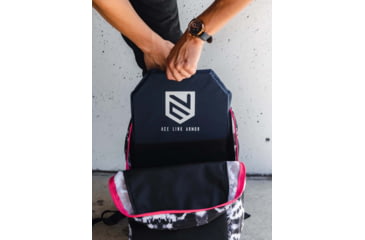 Image of Ace Link Armor Level 3A Backpack Armor Insert Aramid Flexcore, Blue, 8x10in, A-SAP-3A-0810-FLX