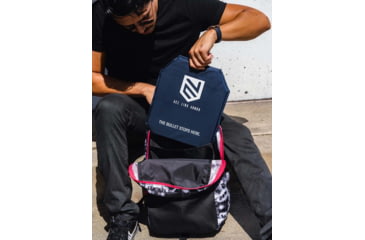 Image of Ace Link Armor Level 3A Backpack Armor Insert Aramid Flexcore, Blue, 8x10in, A-SAP-3A-0810-FLX