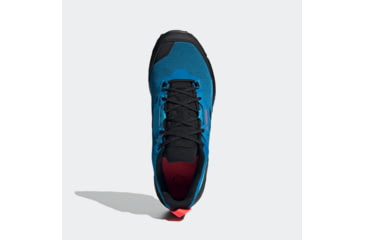 Image of Adidas Terrex Ax4 Hiking Shoes - Men's, Blue Rush/Core Black/Turbo, 11.5, GZ3009-11-5
