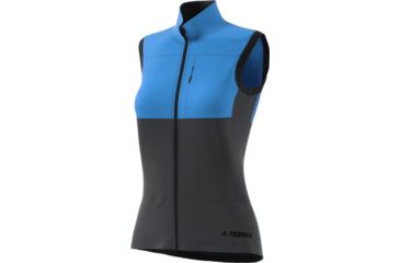Image of Adidas Terrex Demo, Xperior Vest - Women's, Real Blue/Carbon, Small, DZ0743-S-DEMO