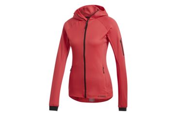 Image of Adidas Terrex Stockhorn Fleece Hoodie II - Womens, Active Pink, DT4094-DEMO