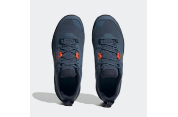 Image of Adidas Terrex AX4 Hiking Shoe - Mens, Wonder Steel/Grey Three/Impact Orange, 9,5US, HP7392-9-5