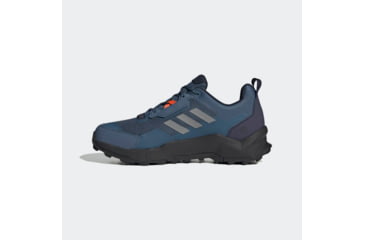 Image of Adidas Terrex AX4 Hiking Shoe - Mens, Wonder Steel/Grey Three/Impact Orange, 9,5US, HP7392-9-5