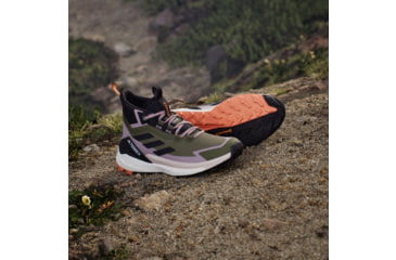 Image of Adidas Terrex IH3531 TERREX FREE HIKER 2, Womens, OLISTR/AURBLA/AMBTIN, 9.5, IH3531-9.5