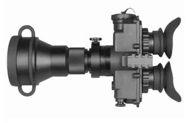 Image of AGM Global Vision FoxBat-5 NW1 5x Night Vision Bi-Ocular, Gen 2+, White Phosphor Level 1, Black, 13FXB525104011