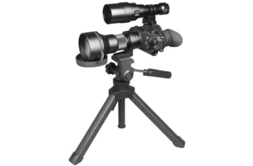 Image of AGM Global Vision FoxBat-5 NW1 5x Night Vision Bi-Ocular, Gen 2+, White Phosphor Level 1, Black, 13FXB525104011