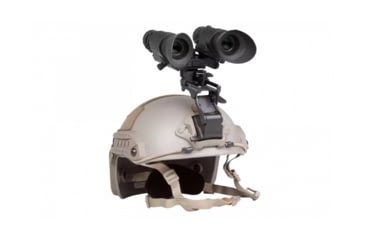 Image of AGM Global Vision NVG-40 1x27mm NL1 Dual Tube Night Vision Goggle/Binocular Gen 2 Plus, Green Phosphor, Level 1, Black, 4.5 4.6 2.9, 14NV4122483011