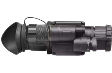 Image of AGM Global Vision Wolf-14 NW1 1x25mm Night Vision Monocular, Gen 2+, White Phosphor Level 1, Black, 11W14122154011