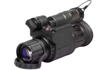 Image of AGM Global Vision Wolf-14 NW1 1x25mm Night Vision Monocular, Gen 2+, White Phosphor Level 1, Black, 11W14122154011