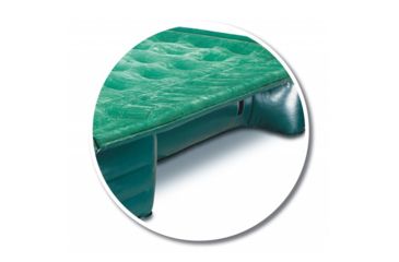 Image of Airbedz Lite Full Size Short and Long 6 to 8 ft Truck Bed Air Mattress w/ DC Corded Pump, Green, PPI PV202C
