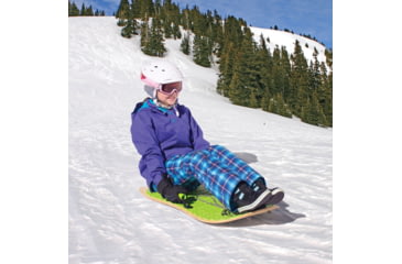 Image of Airhead Sportsstuff Sno-Boggan Wood Sled, 36In, Green, AHSB-3601