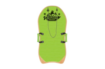 Image of Airhead Sportsstuff Sno-Boggan Wood Sled, 36In, Green, AHSB-3601