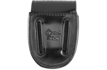 Image of Aker Leather Aker - 500d Compact Round Double Handcuff Case - A500D-BW-V