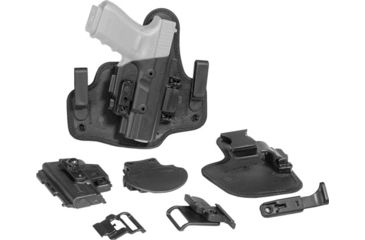 Image of Alien Gear Holsters ShapeShift Core Carry Pack, Glock 26/33 Gen 1-5, Glock 27 Gen 1-4, Right Hand, 1.5in Belt Slide, Standard Clips, SSHK-0066-RH-D