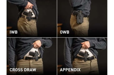Image of Alien Gear Holsters Photon Light Bearing Holster, SIG Sauer P320 M18/Compact/Carry/X-Compact 9mm/.40 S&amp;W, Black, PHO-0692-L1-D