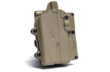 Image of Alien Gear Holsters Rapid Force Level 2 Polymer OWB Belt Holster, Sig P320 Compact/Carry 9mm /Sig P320 Compact/Carry .40 cal/Sig P320 M18 /Sig P320 Xcarry, Left Hand, Compact Light, Tan, R2-B-0692-TN-LH-CL-A0-B