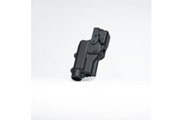 Image of Alien Gear Holsters Rapid Force Polymer Level III OWB Belt Duty Holster, Glock 19/19X/19 MOS/23 Gen 1-4/44/45/45 MOS, Glock 17/17 MOS/22 Gen 1-4/47/47 MOS, Right Hand, Matte Black, Large Light, R3-M-0057-BK-RH-LL-A0-B
