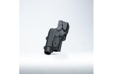 Image of Alien Gear Holsters Rapid Force Polymer Level III OWB Belt Duty Holster, S&amp;W M&amp;P9c M2.0 Compact 4 In/M&amp;P9 2.0 4.25 In/Per. M&amp;P9 M2.0 C.O.R.E. Ported/Pro Series 4.25 In, Left Hand, Matte Black, No Light, R3-M-0880-BK-LH-L0-A0-B