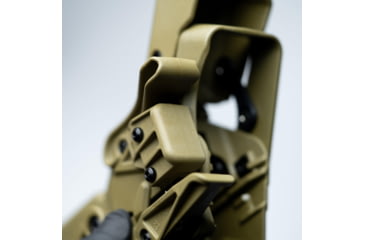Image of Alien Gear Holsters Rapid Force Polymer Level III OWB Belt Duty Holster, Sig P320 Full Size 9mm/.40 cal/M17/XFull, Sig P320 Compact/Carry 9 mm/.40 cal/M18/XCarry, Right Hand, Matte Black, No Light, R3-M-0691-BK-RH-L0-A0-B