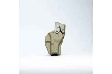 Image of Alien Gear Holsters Rapid Force Polymer Level III OWB Belt Duty Holster, Sig P320 Full Size 9mm/.40 cal/M17/XFull, Sig P320 Compact/Carry 9 mm/.40 cal/M18/XCarry, Left Hand, Tan, No Light, R3-M-0691-TN-LH-L0-A0-B