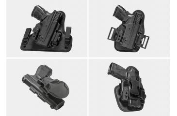 Image of Alien Gear Holsters Shapeshift Core Carry Pack Holster, Taurus PT111 Millennium G2, 1.5in Belt Slide, Right, Black, SSHK-0435-RH-C-15-XXX