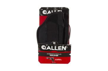 Image of Allen Ambidextrous Hip Holster, Double Action Revolver, 3.25-Inch to 3.75-Inch, Black, Medium/Large, 44506