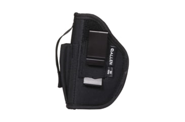 Image of Allen Ambidextrous Hip Holster, Double Action Revolver, 3.25-Inch to 3.75-Inch, Black, Medium/Large, 44506