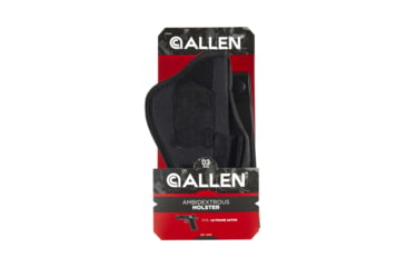 Image of Allen Ambidextrous Hip Holster, Semi Automatic Handgun, 4.5-Inch to 5-Inch, Black, Large, 44503