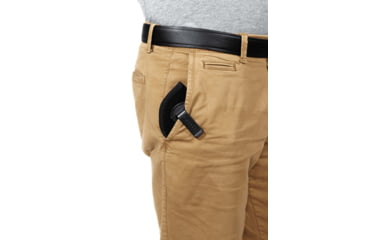 Image of Allen Inside The Pant Handgun Holster, 2-Inch Small Frame 5 Shot Revolvers with Hammer Spur, Black, 8, 44608
