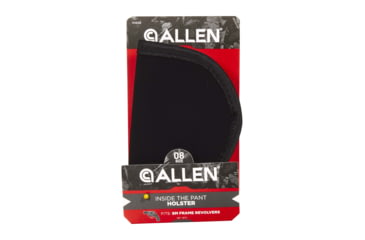 Image of Allen Inside The Pant Handgun Holster, 2-Inch Small Frame 5 Shot Revolvers with Hammer Spur, Black, 8, 44608
